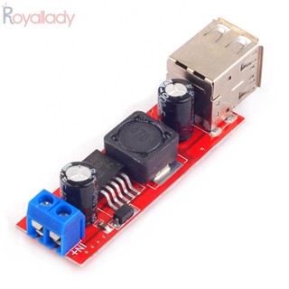 #ROYALLADY#Voltage เอาต์พุตตัวควบคุม -40 C - + 85 C 5V / 3A (MAX) เอาต์พุต USB คู่