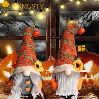 Mxmusty ตุ๊กตาคนแคระ โนมแคระ แฮนด์เมด DIY สําหรับตกแต่งปาร์ตี้ฮาโลวีน