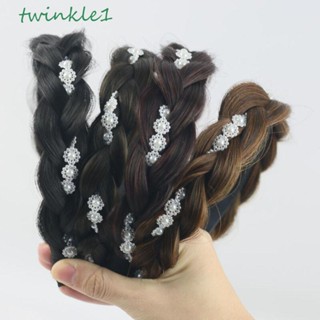 Twinkle1 ที่คาดผมไฟเบอร์ธรรมชาติ ลายดอกทานตะวัน เรียบง่าย สไตล์เกาหลี สําหรับผู้หญิง