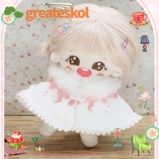 Greateskol เสื้อโค้ทลําลอง ผ้าฝ้าย 20 ซม. แฟชั่นฤดูหนาว สําหรับตุ๊กตา 1/12 BJD