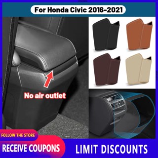 แผ่นหนังไมโครไฟเบอร์ ป้องกันช่องระบายอากาศ คุณภาพสูง สําหรับ Honda Civic รุ่นที่ 10 2016 2017 2018 2019 2020 2021