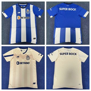 เสื้อกีฬาแขนสั้น ลายทีมชาติฟุตบอล Porto 2324 ชุดเหย้า คุณภาพสูง