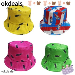 Okdeals หมวกบักเก็ต กันแดด ลายตัวอักษร KSI Prime สไตล์เรโทร