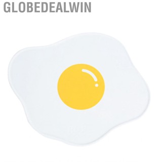 Globedealwin Pet Placemat  Grade Silicone Poached Egg  Antiskid Bowl for