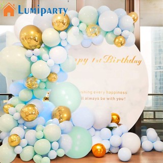 Lumiparty ลูกโป่งยาง สไตล์เขตร้อน สําหรับตกแต่งปาร์ตี้วันเกิด งานแต่งงาน 125 ชิ้น