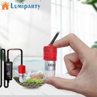 Lumiparty แท่งทําความร้อน หน้าจอดิจิทัล 5v Usb ขนาดเล็ก ปรับอุณหภูมิได้ สําหรับตู้ปลา