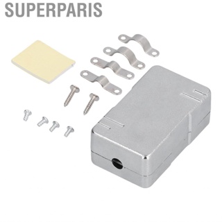 Superparis Single Port CAT6 Junction Box ABS Plastic RJ45 Shielded Network Connection Case With Module