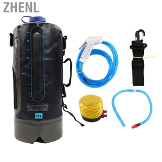 Zhenl Camping Shower Bag Portable Outside 12L  for Backpacking