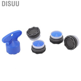 Disuu 5pcs Faucet Aerator Insert M21.5mm Water Tap Aerators W/Spanner For Bathroom