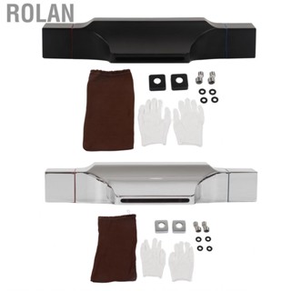 Rolan Copper Bathroom Faucet No Splashing Stainless Steel Waterfall Wall Mounted with  for Hotel