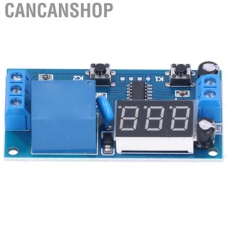 Cancanshop Time Delay Relay  PLC Like Timer Switch Module Durable DC12V for DIY