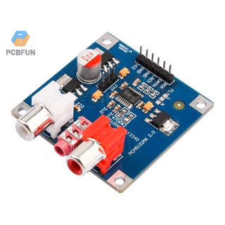 บอร์ดถอดรหัส Pcbfun Dc 5-10v Pcm5102 Pcm5102a I2s 32bit 384k Beyond Es9023 Pcm1794