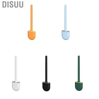 Disuu Wall Mounted Toilet Brush Mini Bathroom Cleaning with Detachable Handle