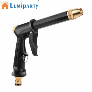 Lumiparty หัวฉีดสเปรย์ฉีดน้ํา แรงดันสูง ปรับได้ สําหรับล้างรถยนต์