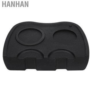 Hanhan Coffee Tamper Mat Silicone Double-Hole Heat Resistant Durable Tamping Pad