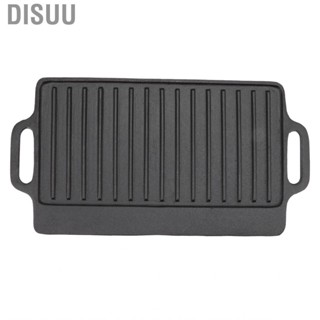 Disuu Grill Griddle Cast Iron Teppanyaki  Thickened Rectangular Dual SideGrill HG