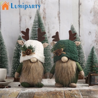 Lumiparty ตุ๊กตามนุษย์แคระ ไร้หน้า สําหรับตกแต่งบ้าน ต้นคริสต์มาส