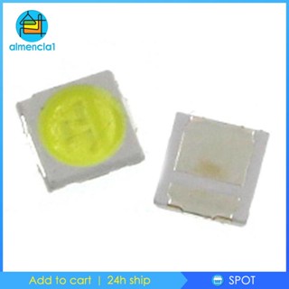 [Almencla1] ชิปหลอดไฟ LED SMD 3528 (1210) (เมาท์พื้นผิว 3 มม. X 3 มม. 3V 6V 9V) 100 ชิ้น