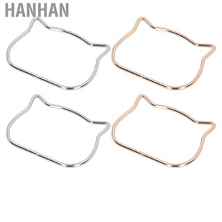 Hanhan Purse Handle Exquisite  Ears DIY  Frame Hardware Accessories