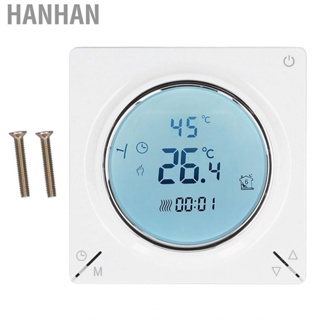 Hanhan AC220V 3A Smart Thermostat Fast Reading Reliable  Strong  Interference Practical With LCD Screen For Home