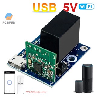 Pcbfun Ewelink โมดูลรีเลย์สวิตช์ Wifi ไร้สาย Dc5v