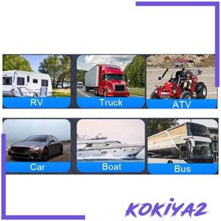 [Kokiya2] ซ็อกเก็ตชาร์จ USB 12V 24V 3 พอร์ต สําหรับรถยนต์ ยานยนต์