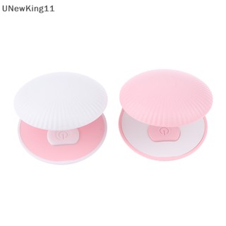 Unewking เครื่องเป่าเล็บ โคมไฟ UV LED 18W ขนาดเล็ก 30S 60S แห้งเร็ว สําหรับทําเล็บเจล