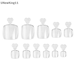 Unewking เล็บปลอม แบบใส บางพิเศษ 550 ชิ้น