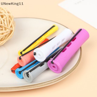 Unewking โรลม้วนผมพลาสติก สําหรับดัดผม 12 ชิ้น