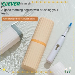 Clever ที่วางแปรงสีฟัน ยาสีฟัน แชมพู พลาสติก สร้างสรรค์ มัลติฟังก์ชั่น กลางแจ้ง ท่องเที่ยว