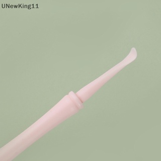 Unewking 2 In 1 ไม้แคะหู แบบพลาสติก 360 องศา° ไม้กวาดเกลียว