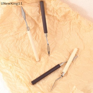 Unewking แท่งกาวสเตนเลส พร้อมด้ามจับ สําหรับย้อมสีเล็บ