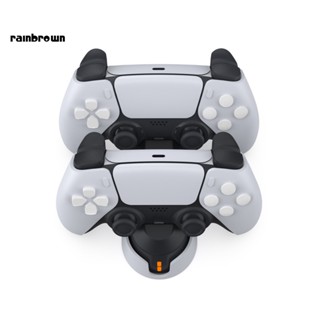 &lt;rainbrown&gt; แท่นชาร์จเกมแพด พร้อมไฟแสดงสถานะ Led ชาร์จเร็ว ปลอดภัย สําหรับจอยเกม Ps5 Ps5 Gamepad