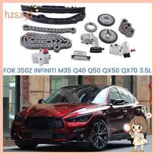 ชุดโซ่ไทม์มิ่ง VQ35HR HJ-49175 แบบเปลี่ยน สําหรับ 350Z Infiniti M35 Q40 Q50 QX50 QX70 3.5L