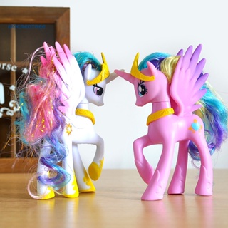 Moc_ ตุ๊กตาฟิกเกอร์ My Little Pony Moon Princess PVC ขนาด 14 ซม. ของเล่นสะสม สําหรับเด็ก 1 ชิ้น