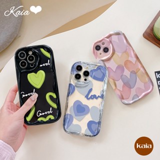 เคสโทรศัพท์มือถือ ขอบโค้ง ลายภาพวาดสีน้ํามัน รูปหัวใจ 3D สําหรับ Redmi 12 9A 10A 12C A1 9 10 9C 10C A2 9T Redmi Note 10 11 12 8 10s 11Pro+ 9 11s MI 11Lite POCO M3 X5 ผ้าคลุม