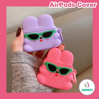 เคสหูฟัง ซิลิโคนนิ่ม ลายการ์ตูนกระต่ายน่ารัก 3D สําหรับ Apple Airpods Pro 2 3 Air pods 2 1