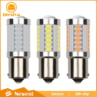 [Blesiya] หลอดไฟเลี้ยว 1156 6000K 800 Lumens 33SMD ประสิทธิภาพสูง สําหรับรถจักรยานยนต์