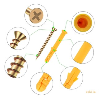 Exhila ชุดสกรูยึดผนัง ใช้งานง่าย