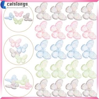 Caislongs เครื่องประดับ กิ๊บติดผมเรซิ่น DIY สําหรับทําเครื่องประดับ 40 ชิ้น