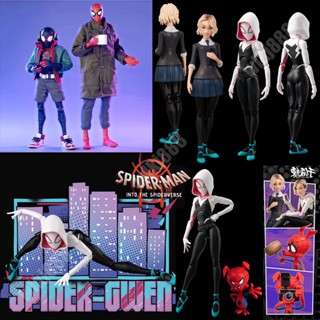 โมเดลฟิกเกอร์ SpiderMan Across The Spider-Verse Sv Action Spider Gwen Stacy Spider Ham S.H.Figuarts ของเล่นสําหรับเด็ก