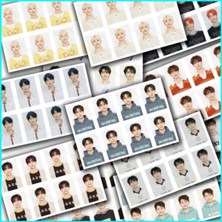 Star3 ชุดรูปถ่าย Seventeen carat 7th ID One-inch สําหรับเด็กผู้หญิง 8 ชิ้น