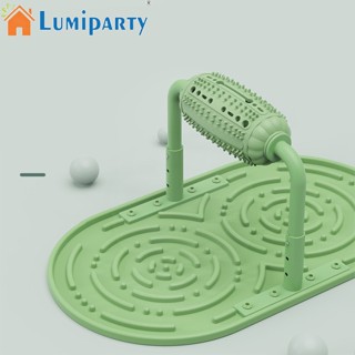 Lumiparty ถาดอาหารซิลิโคน 3 ความสูง ปรับได้ สําหรับสัตว์เลี้ยง สุนัข แมว