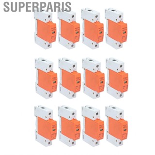 Superparis 1P Arrester Device  Visible Window DIN Rail Surge Protector RMU1‑C60 with Indicator Lights for Home Appliances Protection