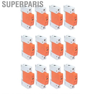 Superparis 1P Arrester Device  Visible Window DIN Rail Surge Protector RMU1‑C60 with Indicator Lights for Home Appliances Protection