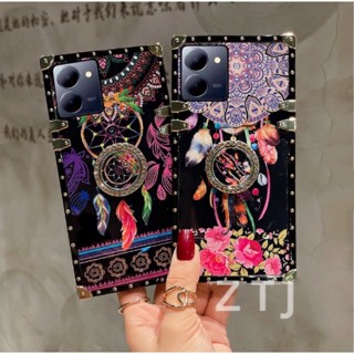 เคสโทรศัพท์กันกระแทก Vivo Y27 กระดิ่งลม สีสันสดใส ที่ใส่แหวนโทเท็ม เคสป้องกัน กันกระแทก