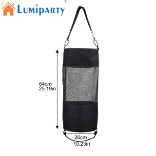 Lumiparty ถุงขยะตาข่าย แบบพกพา ใช้ซ้ําได้ สําหรับเรือยอร์ช ตกปลา ตั้งแคมป์