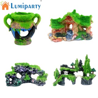 Lumiparty ปะการังมอสจําลอง สําหรับตกแต่งตู้ปลา