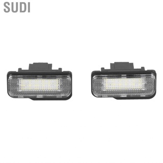 Sudi License  Light  Number Lamp Pair Plug and Play Replacement for Mercedes Benz C‑Class W203 5‑Door Station Wagon C240 C320 Car