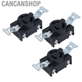Cancanshop Generator Plug 3 Pin Wide Application High Durability Easy Installation Premium Material for Gasoline